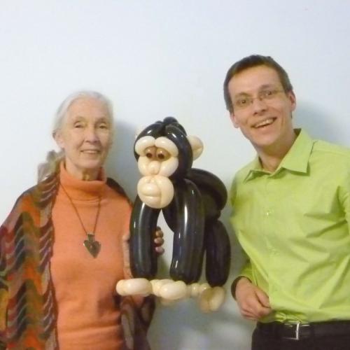 Een chimpansee voor Jane Goodall