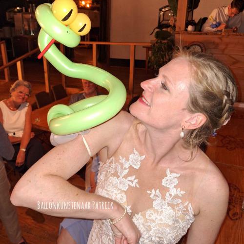 Sssssslang om je arm