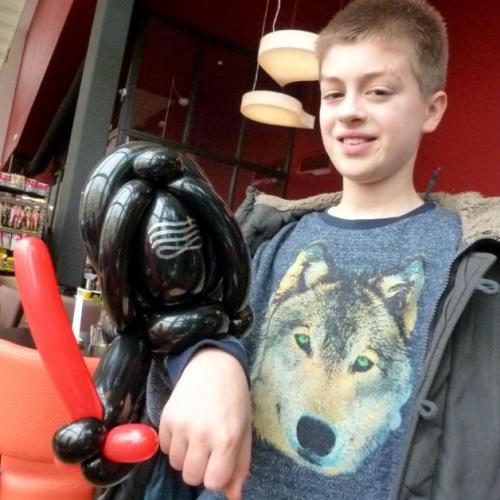 Kylo Ren - tijdens de première van Star Wars - The Force Awakens