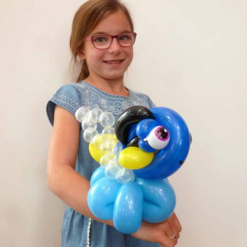 Dory - tijdens de draaidagen van Finding Dory