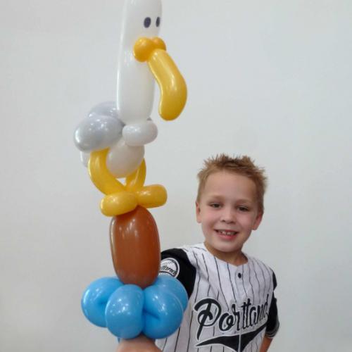 Zeemeeuw - tijdens de première van Finding Dory