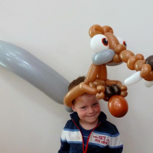 Scrat - tijdens de draaidagen van Ice Age 5