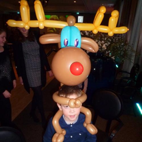 Kerst - rendier op je hoofd