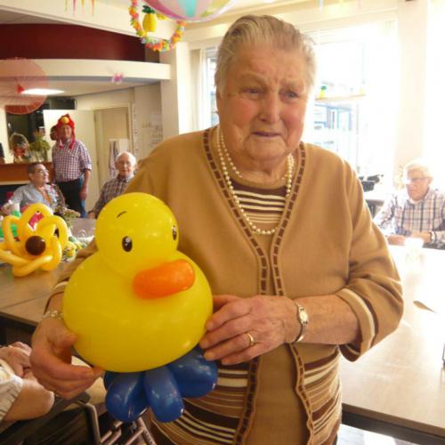 Een badeendje voor mevrouw