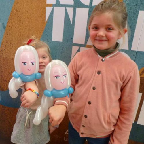 Elsa's - tijdens de draaidagen van Frozen II