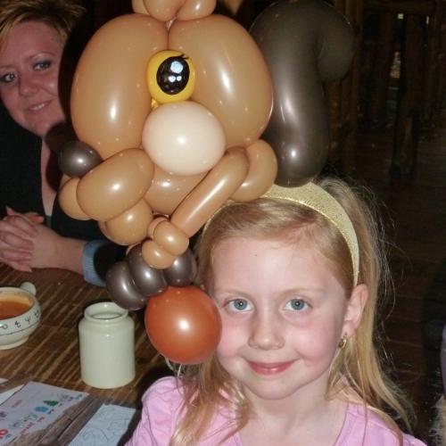 Eekhoorn op je hoofd