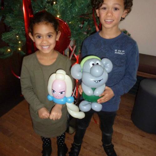 Elsa & Trol - tijdens de draaidagen van Frozen II