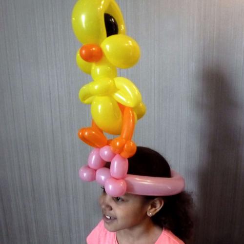 Pasen - Kuiken op je hoofd