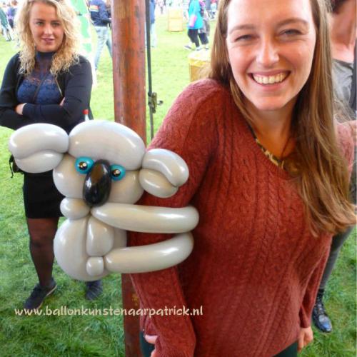 Lowlands - koala om je arm