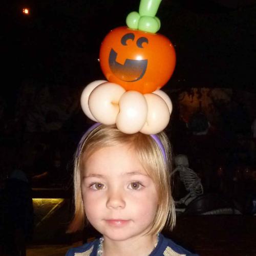 Halloween - Pompoen haarband