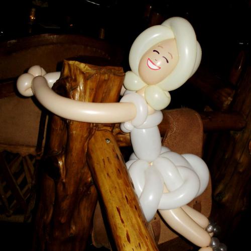 Marilyn, tijdens Amerikaanse weken bij Ribhouse Texas