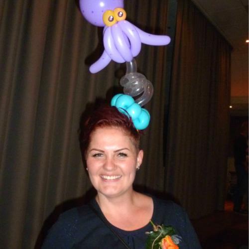 Octopus op je hoofd