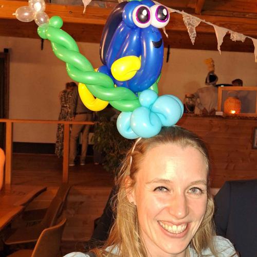 Tropische vis (Dory) haarband