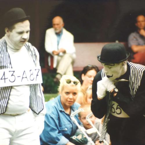 Mime-act ''De inbrekers''