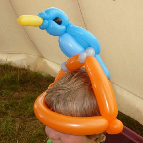 Vogelhoed bij Dutch Bird Fair