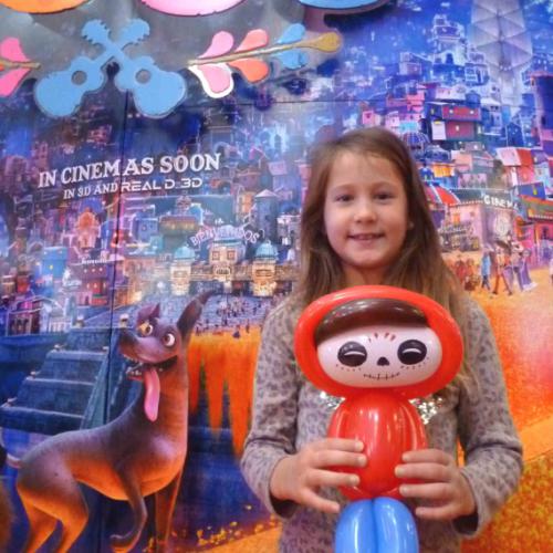 Miguel - tijdens de première van Coco