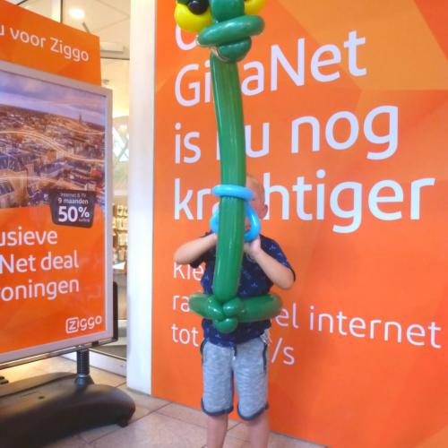 Brachiosaurus, bij Ziggo Vodafone