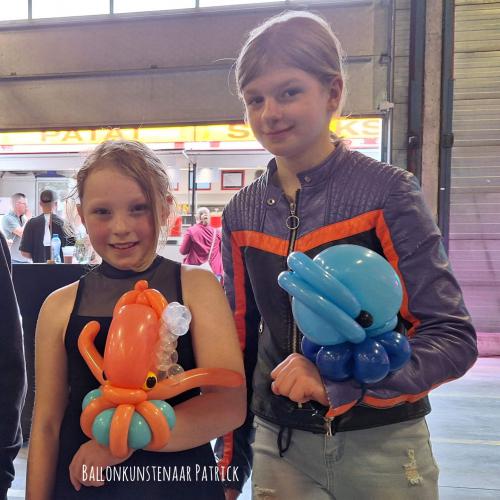 Inktvis en dolfijn bij Campina