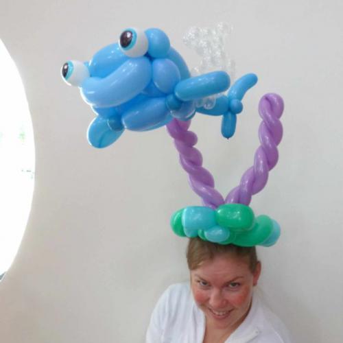 Destiny de walvishaai - tijdens de draaidagen van Finding Dory