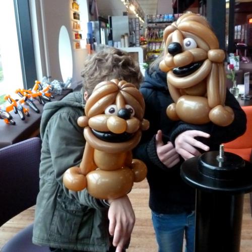 Chewbacca's - tijdens de première van Star Wars - The Force Awakens