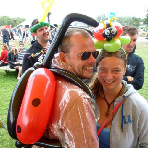 Lowlands - overal lieveheersbeestjes!!