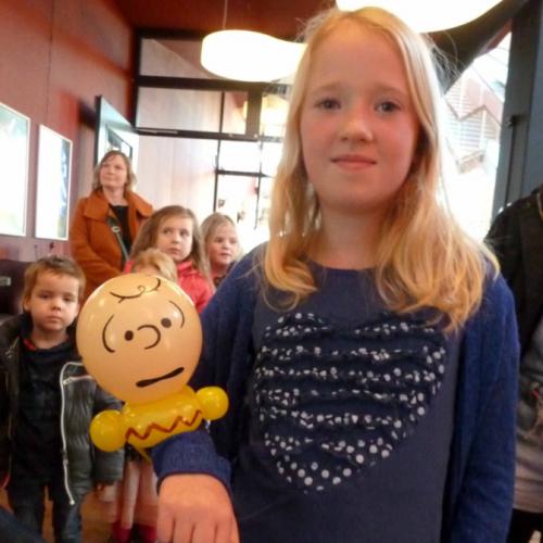 Charlie Brown - tijdens de draaidagen van Snoopy