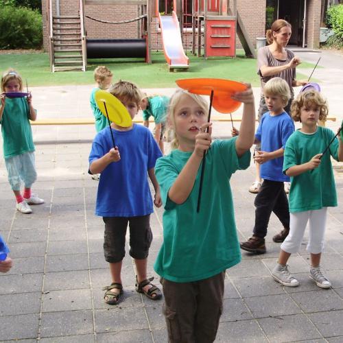 Circus workshop - Chinese draaibordjes