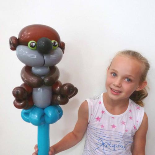 Otter - tijdens de draaidagen van Finding Dory