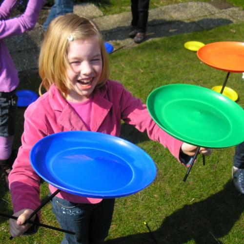 Circus workshop - Chinese draaibordjes